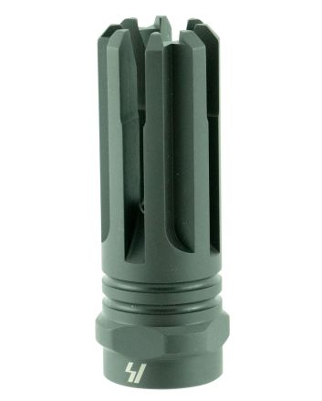 Strike Industries VENOMFH308 Venom Flash Hider Black Steel with 5/8"-24 tpi Threads, 2.16" OAL &amp; 0.862" Diameter for 308 Win, 7.62x51mm NATO AR-Platform