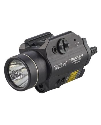 Streamlight 69120 TLR-2 Gun LightBlack Anodized 300 Lumens White C4 LED/Red Laser