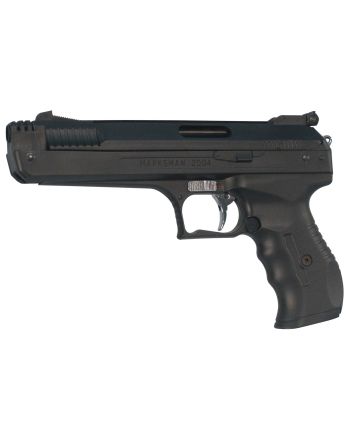 Beeman 2004 P17 Deluxe Air 177 Pellet 4.50" Polymer Frame Frame Black Finger Grooved Rubber Grips