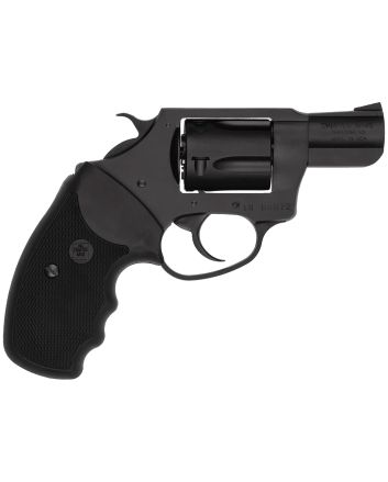 Charter Arms 13820 Undercover LiteSmall 38 Special, 5 Shot 2" Black Stainless Steel Barrel &amp; Cylinder, Black Passivate Aluminum Frame w/Black Finger Grooved Rubber Grip, Exposed Hammer