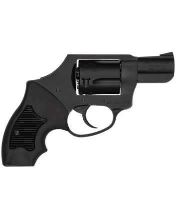 Charter Arms 13811 Undercover Lite Small 38 Special, 5 Shot 2" Black Steel Barrel &amp; Cylinder, Black Passivate Aluminum Frame w/Black Finger Grooved Rubber Grip, Concealed Hammer