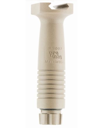 ProMag PM007FDE Vertical Foregrip Swiss Pattern AR-15, M16 Flat Dark Earth Polymer