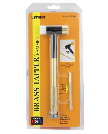 Lyman 7031290 Brass TapperBrass/Nylon/Steel