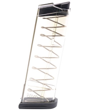 ETS Group GLK439 Pistol Mags9rd 9mm Luger Compatible w/ Glock 43 Clear Polymer