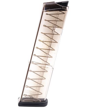 ETS Group GLK4312 Pistol Mags12rd 9mm Luger Compatible w/ Glock 43 Clear Polymer