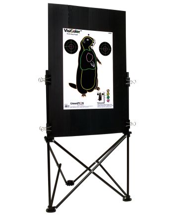 Champion Targets 40884 Folding Stand w/Case Black Steel 19.50" W x 28.50" H x 16" D