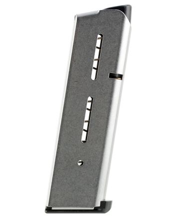 Wilson Combat 47DC 19118rd Detachable w/ Lo-Profile Steel Floor Plate 45 ACP Fits 1911 Government Stainless Steel