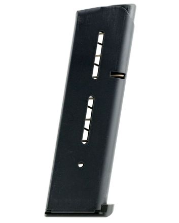 Wilson Combat 47DCB 19118rd Detachable w/ Lo-Profile Steel Floor Plate 45 ACP Fits 1911 Government Black Stainless Steel