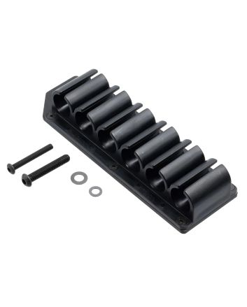 Wilson Combat SGSSU6 SideSaddleRem 870/1100/1187 6rd Black Polymer w/Aluminum Mounting Plate