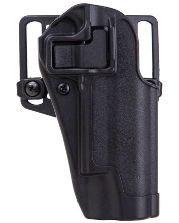 Blackhawk 410503BKR Serpa CQCOWB Size 03 Matte Black Polymer Belt Loop/Paddle Fits 1911 Government &amp; Clones Right Hand