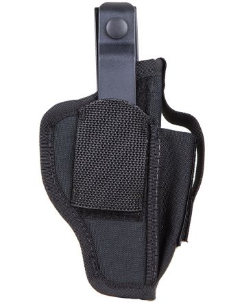 Blackhawk 40AM01BK Multi-UseIWB/OWB Size 01 Black Nylon Belt Clip Fits Medium Autos Fits 3-4" Barrel Ambidextrous
