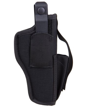 Blackhawk 40AM03BK Multi-UseIWB/OWB Size 03 Black Nylon Belt Clip Fits Large Semi-Auto Fits 4.50-5" Barrel Ambidextrous