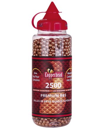 Crosman 0747 Copperhead177 Copper-Coated Steel 2500/Bottle
