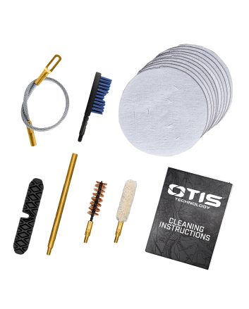 Otis FG70140 Patriot Cleaning Kit .40 Cal/ 10mm Pistol/15 Pieces Yellow Plastic Box Case