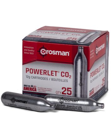 Crosman 2311 Powerlet CO2 12 Grams 25 Per Pkg