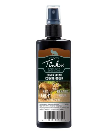 Tinks W6245 Red Fox-PCover Scent Fox Urine Scent 4 oz Spray