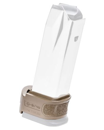 Springfield Armory XDG5003FDE Mag Sleeve9mm Luger 40 S&amp;W Compatible w/ Springfield XD Mod.2 Mags Flat Dark Earth Polymer