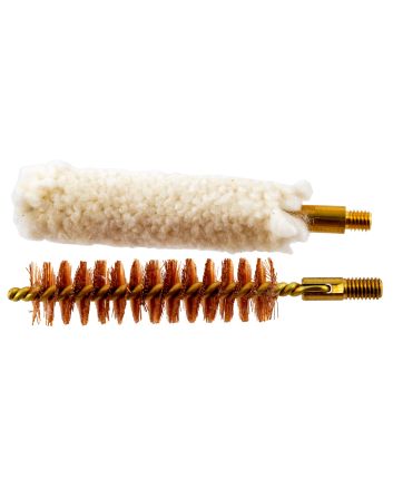 Traditions A1238 Brush/Swab Set 50 Cal 10 32 Thread Bronze Bristles 1 Set