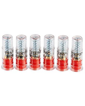 Traditions ASC357 Snap Caps Handgun 357Mag Plastic Brass Base 6Pack
