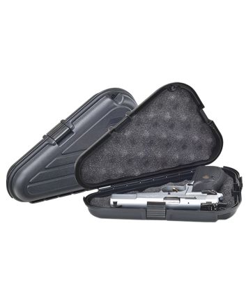 Plano 142300 Protector Pistol Case Large Black Polymer Holds Handgun