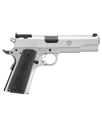 Ruger 6739 SR1911 Target 10mm Auto 8+1 5" Black Bull Barrel, Serrated Stainless Steel Slide, Stainless Steel Frame w/Beavertail, Black Rubber Grip