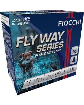 Fiocchi 1235ST1 Flyway12Gauge 3.50" 1 3/8oz 1Shot 25 Per Box/10 Case