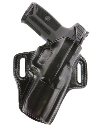 Galco CON458B ConcealableOWB Black Leather Belt Slide Fits FN Five-seveN USG Fits Ruger 57 Fits FN Five-seveN MK2 Right Hand