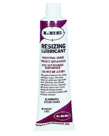 Lee Precision 90006 Resizing Lubricant 2 oz Tube 2 OZ Tube