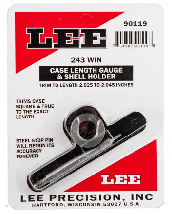 Lee Precision 90119 Case Length Gauge243 Win