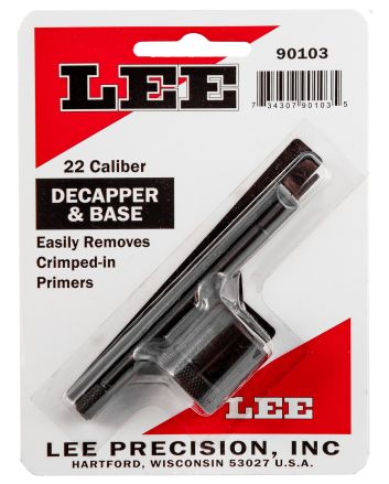 Lee Precision 90103 Decapper &amp; Base22 Caliber