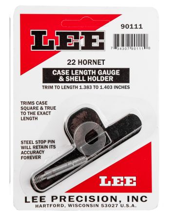Lee Precision 90111 Case Length Gauge22 Hornet Steel
