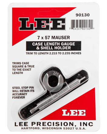 Lee Precision 90130 Case Length Gauge7x57mm Mauser Steel 0.07 lbs