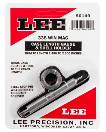 Lee Precision 90149 Case Length Gauge338 Win Mag
