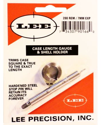 Lee Precision 90166 Case Length Gauge280 Ackley Improved / 280 / 7mm Express
