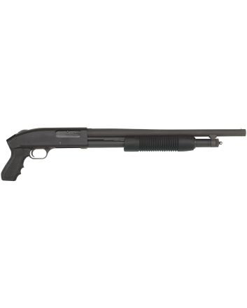 Mossberg 51340 500 JIC Cruiser 12 Gauge Pump 3" 5+1 18.50" Matte Blued Steel Barrel, Matte Blued Stainless Steel Receiver, Black Fixed w/Pistol Grip Synthetic Stock, Survival Kit In A Can