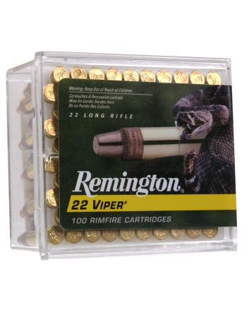Remington Ammunition 21288 Viper22LR 36gr Truncated Cone Solid 100 Per Box/50 Case