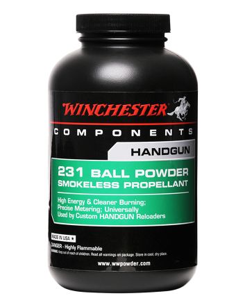 Winchester Powder 2311 Ball Powder 231 Handgun Multi-Caliber 1 lb