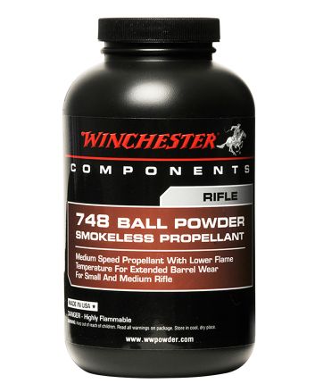 Winchester Powder 7481 Ball Powder 748 Rifle Multi-Caliber 1 lb