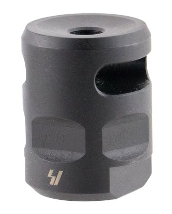 Strike Industries WHCOMP556 WarHog CompBlack Steel with 1/2"-28 tpi Threads, 1.27" OAL &amp; 0.26" Diameter for 223 Rem, 5.56x45mm NATO AR-Platform