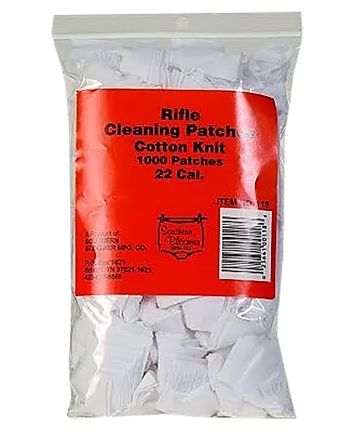 Southern Bloomer 118 Cleaning Patches.22 Cal Cotton 1000 Per Bag
