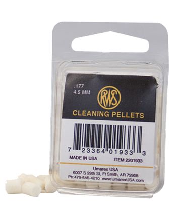 RWS/Umarex 2201933 Felt Cleaning Pellets 177 Pkg of 100
