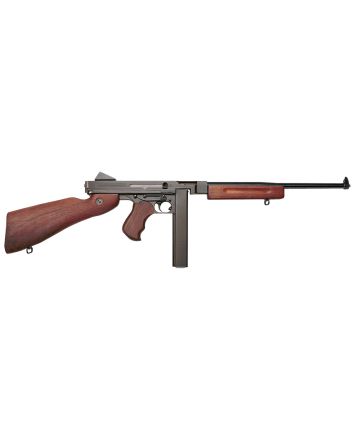 Thompson TM1 M1 Carbine Carbine 45 ACP Caliber with 16.50" Barrel, 30+1 Capacity (Stick), Blued Metal Finish, American Walnut Stock Wood Grip Right Hand