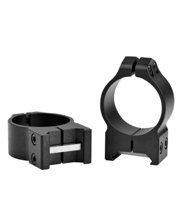 Warne 214M Vertical Rings Maxima Matte Black 30mm Medium 0 MOA