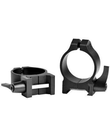Warne 213LM Vertical Rings Maxima Matte Black 30mm Low Quick Detach 0 MOA