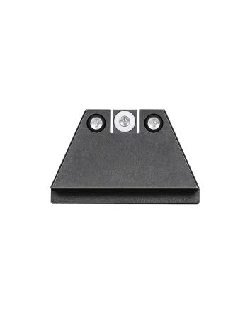 Night Fision GLK004003WGZ Suppressor Height Sights For GlockGreen Tritium White Outline Front Sight-Green Tritium Black Outline Rear Sight Glock 17/17L/19