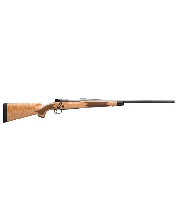 Winchester Repeating Arms 535218229 Model 70 Super Grade 264 Win Mag Caliber with 3+1 Capacity, 26" Barrel, High Polished Blued Metal Finish &amp; Gloss AAA Maple Stock Right Hand (Full Size)