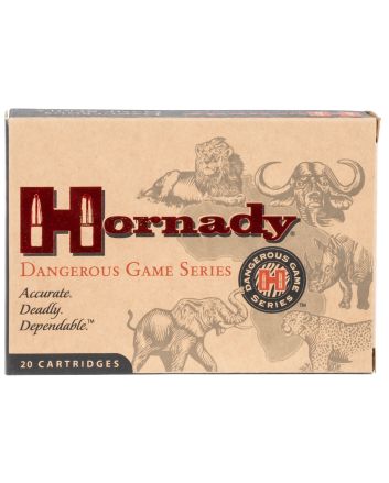 Hornady 8242 Dangerous Game450-400NitroExpress 400gr Dangerous Game Solid 20 Per Box/6 Case