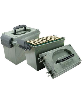 MTM Case-Gard SD1001209 Shotshell Dry Box12 Gauge Shotgun Wild Camo Polypropylene 100rd
