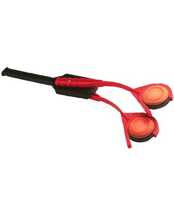 MTM Case-Gard EZDT40 EZ Throw Double Red Polymer Manual Cocking 31" Long Double Ambidextrous Hand