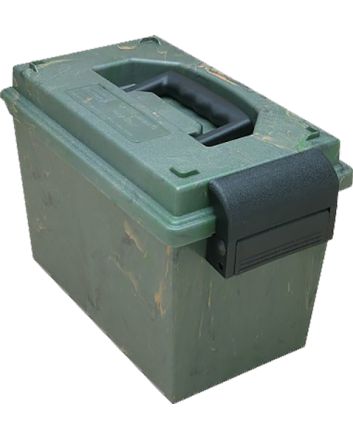 MTM Case-Gard SDB011 Sportsmen Dry Box Green Polypropylene